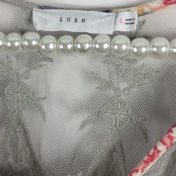 Nordstrom | Lush floral crop L - Picture 3 of 3